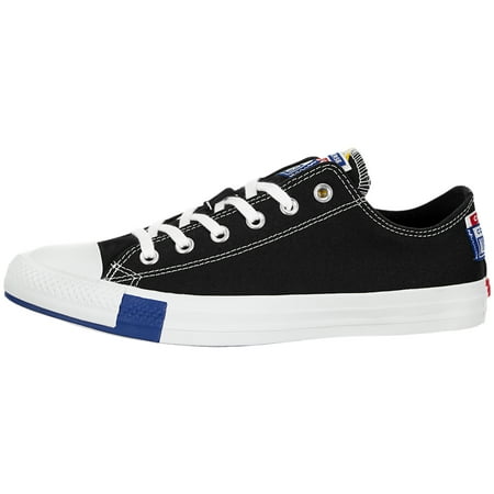 

Converse Adult Unisex Chuck Taylor All Star Ox Shoes Logo Play Black/Rush Blue 166738F Men Size 5/Women size 7