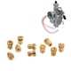 thumbnail image 4 of Kit De Chorro Principal De Carburador, Chorro Principal Conveniente Completo De Metal, 10 Piezas Para Uso Diario, 4 of 7