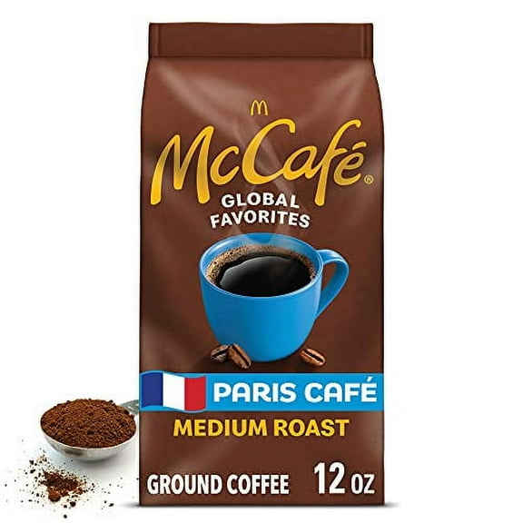 McCafe Paris CafÃ©, Ground Coffee, Medium Roast, 12oz Bag