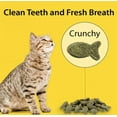 thumbnail image 5 of 6 Pack Emerald Pet Feline Dental Treats Chicken Flavor [Cat Dental Treats, Bulk Cat Supplies, Emerald Pet] 18 oz (6 x 3 oz), 5 of 7