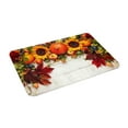 thumbnail image 2 of Haiem Thanksgiving With Autumn Front Door Mat Indoor Outdoor Entrance, Waterproof All-Season, All-Weather Doormat, Durable Flannel Fabric, Fade Resistant, Low Profile, 16x24in, 2 of 9