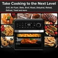 thumbnail image 5 of NuWave Todd English Air Fryer Oven Pro-Smart Convection Toaster Oven with Smart Thermometer, Stainless Steel, Non-stick, Wide, 5 of 10