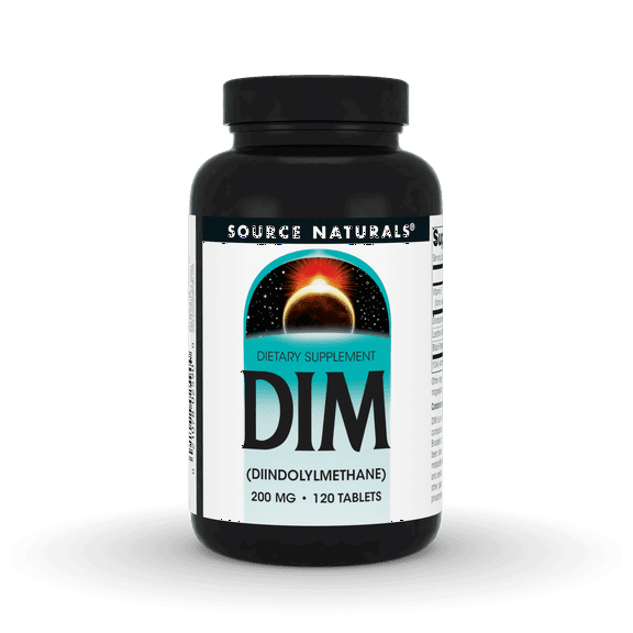 Source Naturals DIM (Diindolylmethane) 200 mg - 120 Tablets