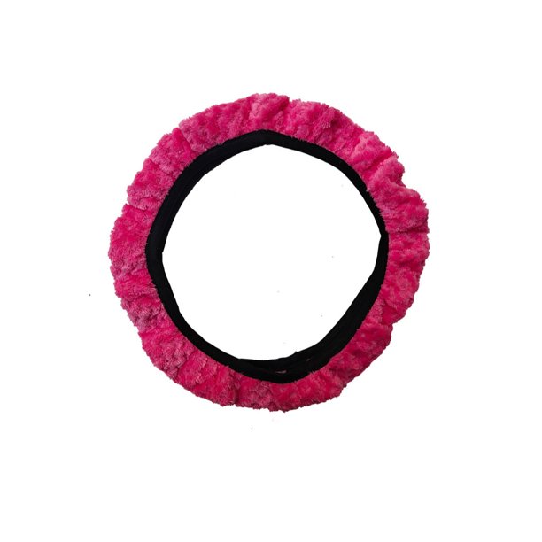 Sidaley Cubiertas universales suaves y cálidas de felpa, cubierta para volante de coche, estilo de coche, decoración automática para invierno Automoción decorativa y accesorios No.2 Sidaley VI008743-02