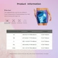 thumbnail image 5 of vastwit Womens Shiny Metallic Mini Skirt Elastic Waistband Bodycon Pencil Skirt Party Club Rave Red S, 5 of 5