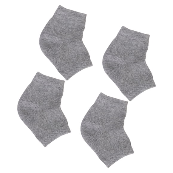 ADDHAT 2Pares Calcetines Hidratantes Con Gel Para Talones Con Material Y Poliéster