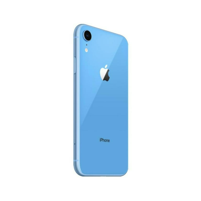 Pre-Owned Apple iPhone XR Unlocked 64GB Blue (A1984) Bundle with
