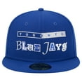 thumbnail image 2 of Men's New Era Royal Toronto Blue Jays Ransom 59FIFTY Fitted Hat, 2 of 6