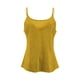 thumbnail image 2 of Txlixc Camisola para mujer, cuello en V con purpurina para adultos, sin mangas, sin espalda, con correa de espagueti para mujer Txlixc  Estilo de ocio, 2 of 4