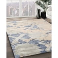 thumbnail image 2 of Ahgly Company Indoor Square Contemporary Dark Gray Abstract Area Rugs, 10' Square, 2 of 6