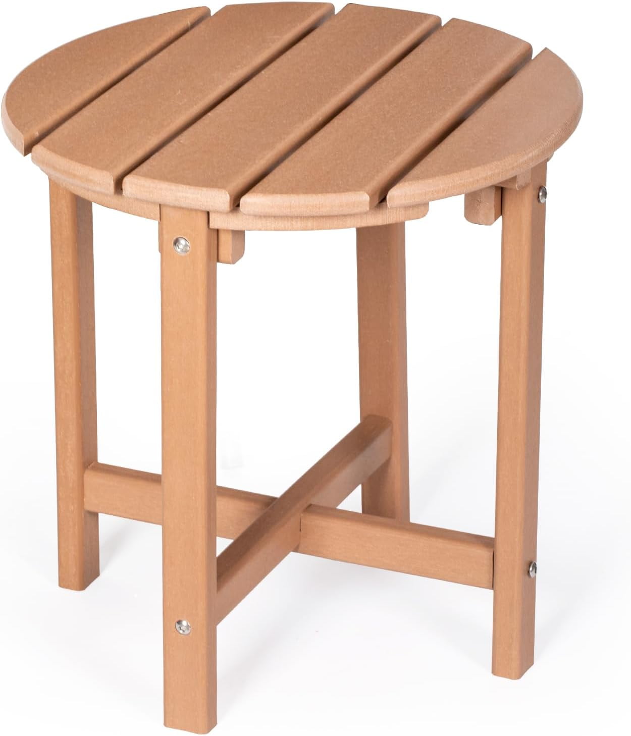 Nalone Outdoor Side Table, HDPE Adirondack End Table, Weather Resistant