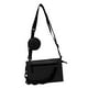 thumbnail image 4 of Bolsos de hombre, bolso de hombro, bolso bandolera pequeño, bandolera ajustable, casual Negro, 4 of 9