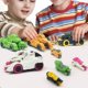 thumbnail image 4 of Los juguetes de automóviles inerciales para bebés son seguros e interactivos, los dibujos animados de color, los dinosaurios inerciales tiran de la Catapulta trasera, los coches de juguete son el, 4 of 5