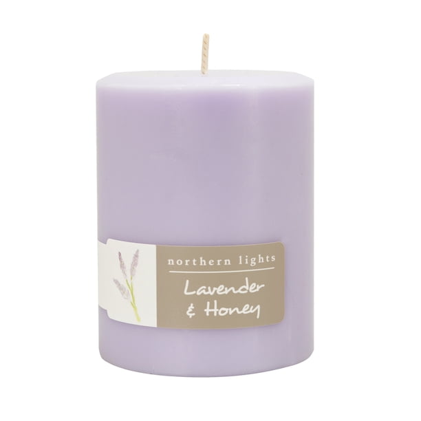 Northern Lights Fragrance Palette Pillar, Lavender and Honey Walmart
