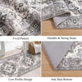 thumbnail image 2 of 2' x 6' Boho Runner Rug Non Slip Washable Soft Carpet Area Rug for Entryway Hallway Kitchen Bedroom, 2 of 9