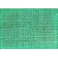 thumbnail image 1 of Ahgly Company Indoor Rectangle Abstract Turquoise Blue Contemporary Area Rugs, 5' x 8', 1 of 4