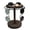 Retro Coffee, variant on Sunglasses Organizer 360° Rotating Eyeglass Holder Stand with Wood Tray and Base, Eye Glass Display Rack for Multiple Sunglass Storage for Table Dresser Nightstand Desk