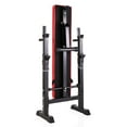 thumbnail image 5 of Tomshoo Adjustable Folding Multifunctional Workout Station, Red and Black, Squat Rack Included, 5 of 6