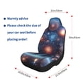 thumbnail image 5 of Pofeuu Fireworks1 Print Automotive Car Seat Covers Flat Cloth Full Set Seat Covers,Car Seat Covers front seats for Cars Trucks and SUVs-1, 5 of 9