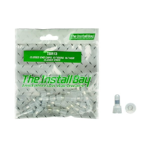Install Bay IBR13 12-10 GA and 16-14 GA Closed End Cap, Retail Pack