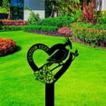 thumbnail image 2 of Handmadetneonsign Cockatiel Bird Memorial Metal With Stake, Bird Stake Metal Name Sign Stake, Garden Metal Stake Decor 59199, 2 of 5