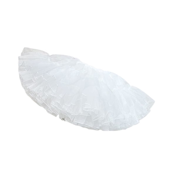 Kids' Layered Tousy Underskirt Newborn Birthday Party Princesses Girl Petticoat