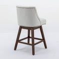 thumbnail image 5 of MIKIBAMA 26'' H Seat Height Upholstered Bar Stools Set of 2, 5 of 11