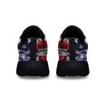 thumbnail image 4 of Sprint Car Racing American flag US Shoes Sneakers Black Size 6, 4 of 7