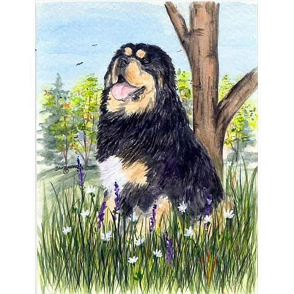 Tibetan Mastiff Flag - Garden Size