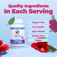 thumbnail image 5 of MaryRuth's Magnesium Calm Gummies, Hibiscus Flavor, 60 Count, 5 of 11
