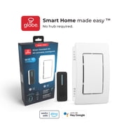 Heath Zenith Heath Zenith White/Black Plastic Wired Smart Doorbell Kit