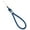 Blue, variant on Ringke Rope Hand for Phone Strap and More Device, Adjustable Heavy Duty Universal Lanyard Wrist Strap with Easy Buckle Link - Gray