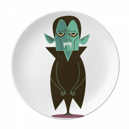 

fear halloween happy plate decorative porcelain salver tableware dinner dish