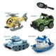 thumbnail image 1 of Set de Vehículos Militares Plegables para Niños - Juguetes DIY de Ejército con Helicóptero, Jeep, Tanque y Barco, Regalo Ideal de Cumpleaños, 1 of 6