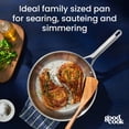 thumbnail image 3 of GoodCook Stainless Steel 12 in Frypan, 3 of 21