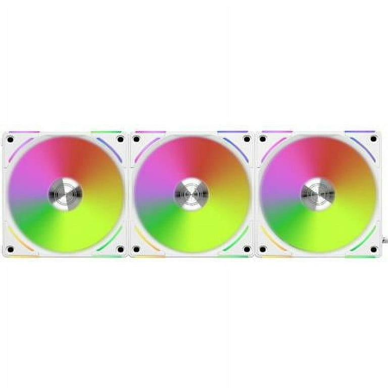 PC用ファン・クーラー Lian Li UNI FAN AL120 V2 RGB 3pack White LIAN LI UNI Fan AL120 V2 RGB White Cooling Computer 3x 120mm