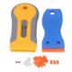 thumbnail image 2 of Herramienta raspadora de cuchillas de afeitar JAAS 63 Uds ABS, 2 of 5