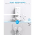 thumbnail image 6 of Surge Protector Outlet Extender - with Rotating Plug, 6 AC Multi Plug Outlet with 4 USB Ports (2 USB C), 1800J Wall Charger, 3-Sided Power Strip with Spaced Outlet Splitter for Home, Office, Travel, 6 of 14