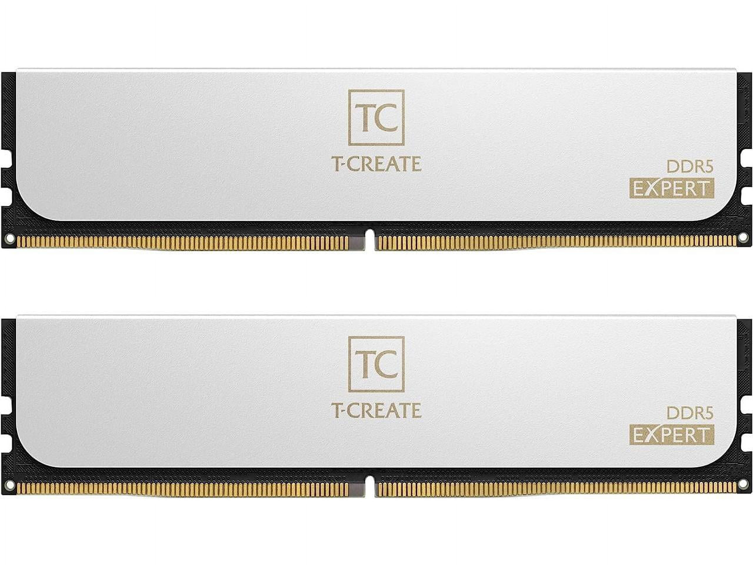 TEAMGROUP T-CREATE 32GB (2x16GB) DDR5 6000 Desktop Memory, CL30