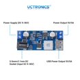 thumbnail image 2 of Módulo convertidor Buck UCTRONICS DC 9 V 12 V 24 V a DC 5 V 5 A, 2 of 7