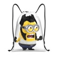 thumbnail image 1 of Pofeuu Minions for Water-Resistant 210D Drawstring Bag Compact Foldable Design Gym Yoga Travel Essentials Lightweight Carryall-Medium, 1 of 6