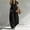 #0158-Black, variant on Womens Jumpsuit, Solid V Neck Short Sleeve Button Down Romper, Casual Pocket Overall, Loose Fit Summer One Piece Gift