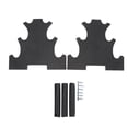 thumbnail image 2 of 3 Tier Dumbbell Rack, Easy Assembly Dumbbell Weight Rack Plastic  for Home, 2 of 7