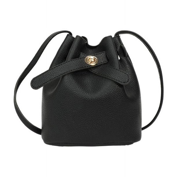 Bolso Cruzado Kuymtek PU para Mujer Hombro Individual Mano Gran Capacidad Color Sólido Elegante