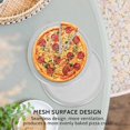 thumbnail image 3 of Pizza Screen, Pizza pan,Pizza Pan For Oven, Pizza Tray, 12 Inch Seamless-Rim Aluminum Nonstick Pizza Screen (2 PCS), 3 of 5