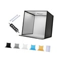 thumbnail image 4 of Caja de luz para fotos, profesional, portátil, plegable, negra, versátil. 40 centímetros, 4 of 9