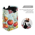 thumbnail image 3 of Yayeee Freestanding Laundry Hamper with Handle Collapsible Large Storage Basket for Clothes, Blue Tomatoes, 3 of 7
