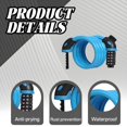 thumbnail image 3 of MELIVO Bike Lock,47.24" Cable Lock,Cable Bicycle Lock Scooter Locks Anti Theft,Blue, 3 of 7