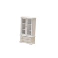 thumbnail image 2 of 1:12 Scale Doll House Bookcase Display Rack Miniature Wood Furniture Durable White, 2 of 10