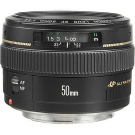 Canon EF 50mm f/1.4 USM Standard Autofocus Lens with High